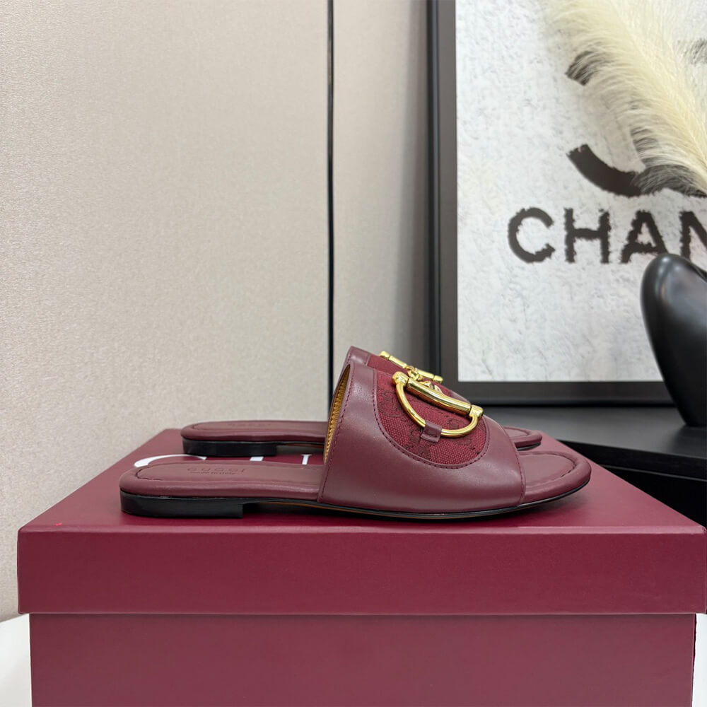 GUCCI Women s slide sandal with Horsebit