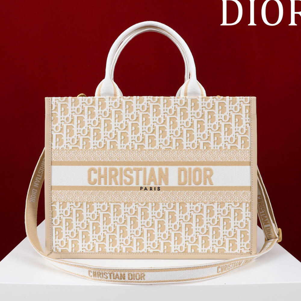 Dior Medium Dior Book Tote(HIGH-END GRADE)