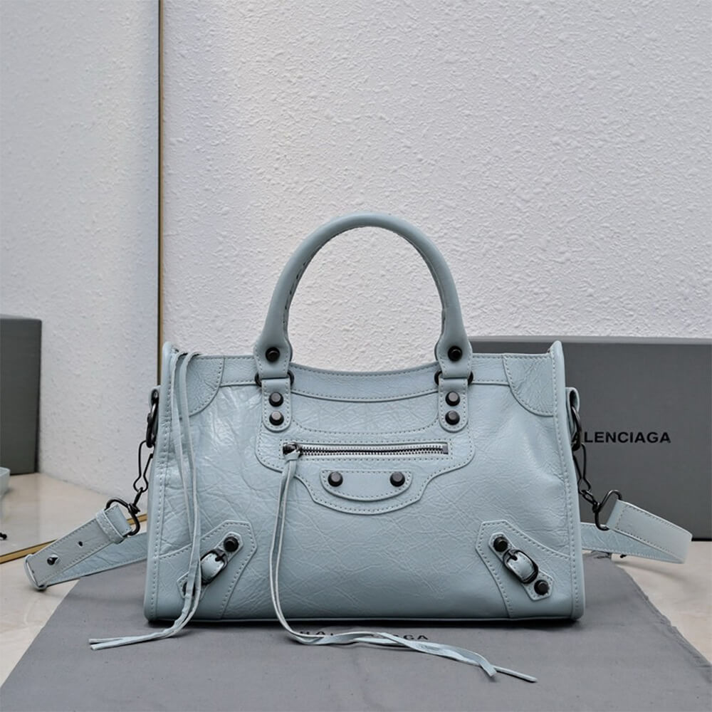 Balenciaga Women s Le City Bag Small(HIGH-END GRADE)